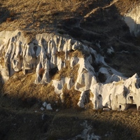 Photo de Turquie - Lunaire Uçhisar en Cappadoce